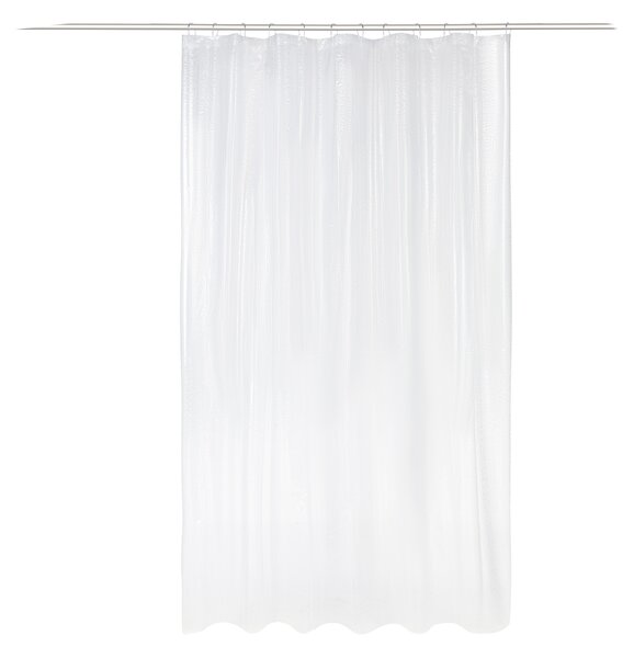 LIVARNO home Sprchový závěs, 180 x 200 cm (bílá) (100364862001)