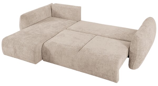-25 % Dny MOMENTI– Cosmopolitan Design Rozkládací pohovka Matera 253 cm, levá