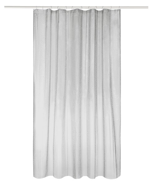 LIVARNO home Sprchový závěs, 180 x 200 cm (světle šedá) (100364862003)
