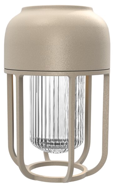 Houe Béžová kovová solární LED lampa Light No. 1
