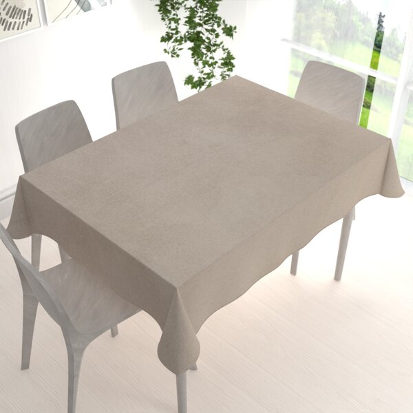 Biante Dekorační obdélníkový ubrus BKL-603 Světle hnědý režný 60x100 cm