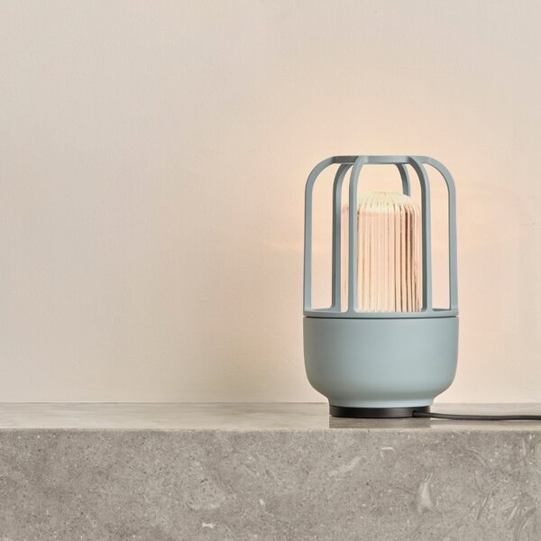 Houe Tyrkysová kovová solární LED lampa Light No. 1