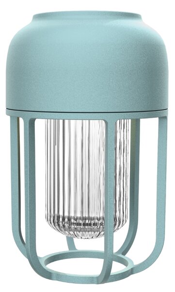 Houe Tyrkysová kovová solární LED lampa Light No. 1