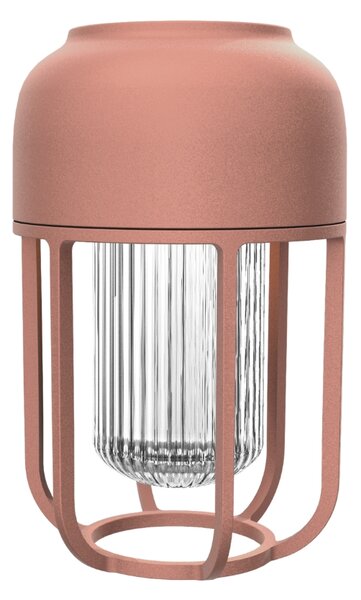 Houe Růžová kovová solární LED lampa Light No. 1
