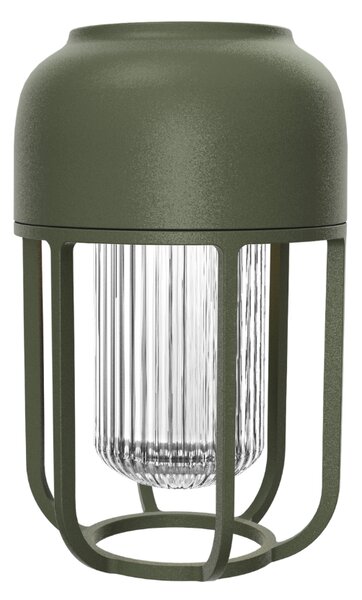Houe Zelená kovová solární LED lampa Light No. 1
