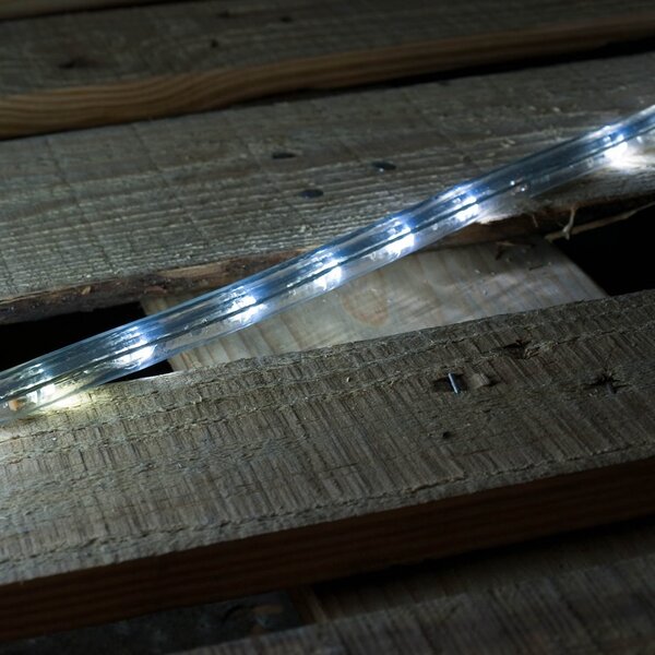 DECOLED Easy Fix LED hadice venkovní, 1 m, ledově bílá, 30 diod, IP44, metráž