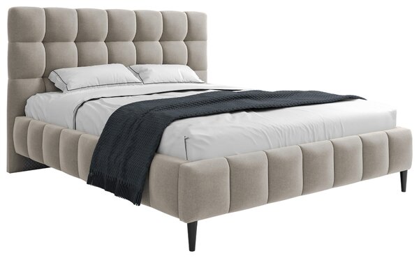 ČALOUNĚNÁ POSTEL, 180/200 cm, béžová Livetastic - Postele s úložným prostorem, Online Only