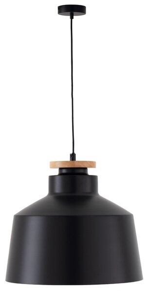 Somcasa Černé kovové závěsné světlo Artana 30 cm