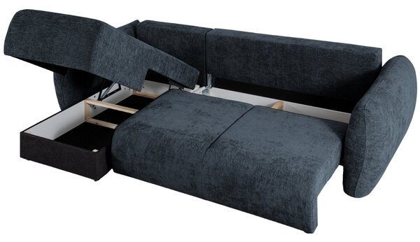 -25 % Dny MOMENTI– Cosmopolitan Design Rozkládací pohovka Matera 253 cm, levá