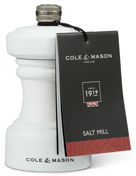 Cole&Mason Mlýnek na pepř Hoxton White Wood Precision+