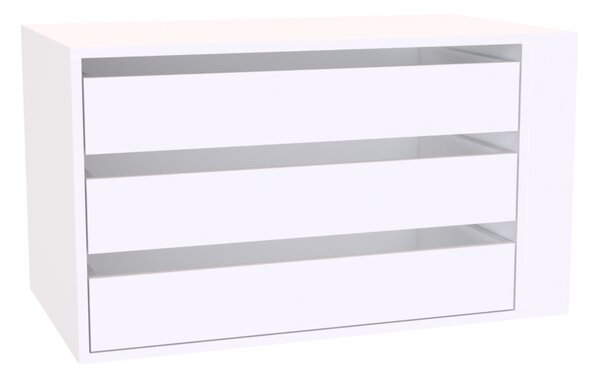 Zásuvkový kontejner FLEXI 2 Bílá, Varianta: Zásuvkový kontejner - pravý (na výběr více variant)