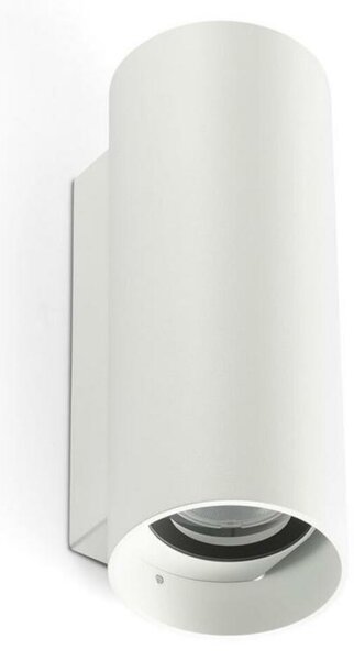 FARO KOV 2L nástěnné svítidlo kulaté, bílá 2700K 23°/23°