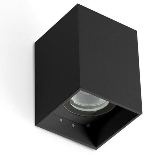 FARO KOV 1L nástěnné svítidlo hranaté, černá 3000K 14°