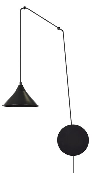 Emibig Abramo závěsné svítidlo 1x15 W černá 160/1