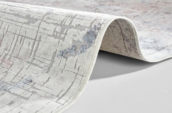 Koberec Elle Decoration MAYWAND Chameis šedý / růžový / modrý