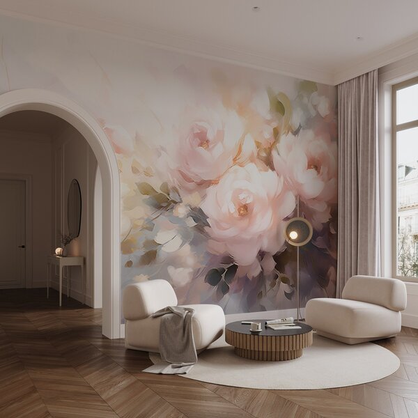 Fototapety Něžné růže, Fototapety květiny, Fototapety růže, w08590 : uwalls.cz