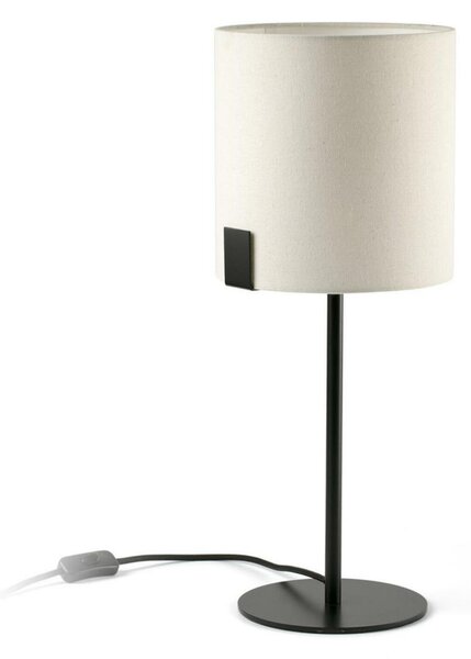 FARO NILA stolní lampa, černá a bílá