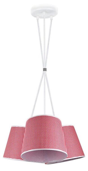 Duolla - Lustr na lanku ROSSA 3xE27/40W/230V pr. 40 cm