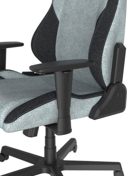 Herní židle DXRacer DRIFTING - látka, šedá / černá