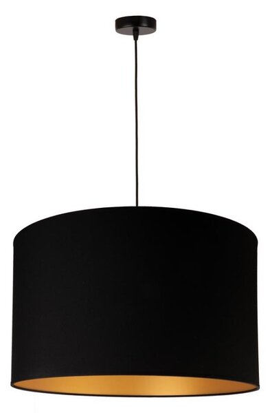 Duolla - Lustr na lanku ROLLER 1xE27/40W/230V pr. 45 cm černá