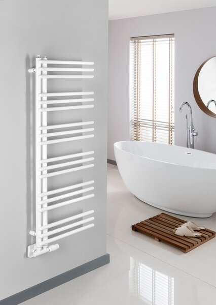 Aqualine Aqualine, POSEIDON topné těleso 550x1740mm, černá matná, PS517B