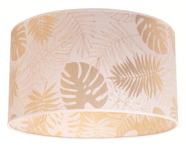 Duolla - Stropní svítidlo ARECA 1xE27/40W/230V pr. 45 cm mosaz/bílá