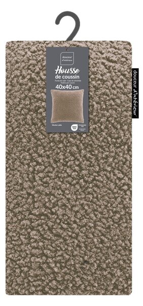 Povlak na polštář s beránkem 40x40 cm Woolen – douceur d'intérieur