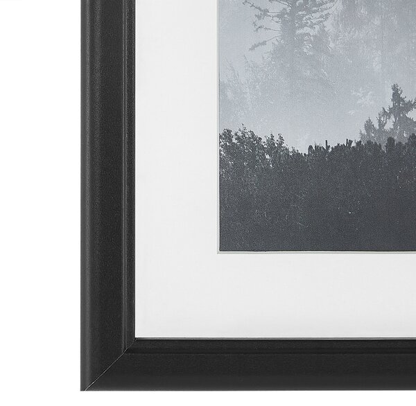 Sada 6 fotorámečků ZINARE Krajina Černá