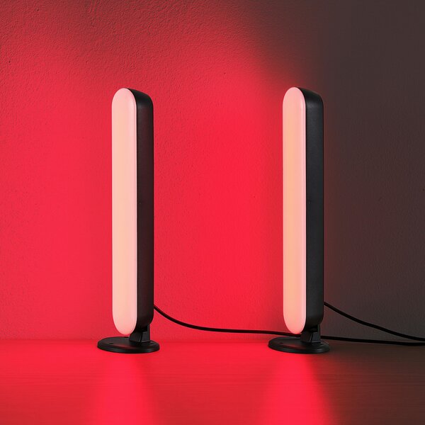STOLNÍ LED LAMPA, dálkový ovladač, 3,5/28/4,5 cm - LED stolní lampy