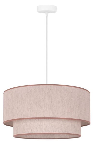 Duolla - Lustr na lanku BOHO 1xE27/40W/230V pr. 45 cm béžová
