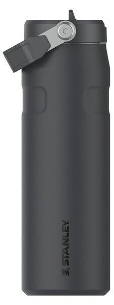Černá termoska z nerezové oceli 700 ml IceFlow™ Flip Straw 2.0 Tumbler Black – Stanley