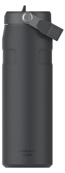 Černá termoska z nerezové oceli 700 ml IceFlow™ Flip Straw 2.0 Tumbler Black – Stanley