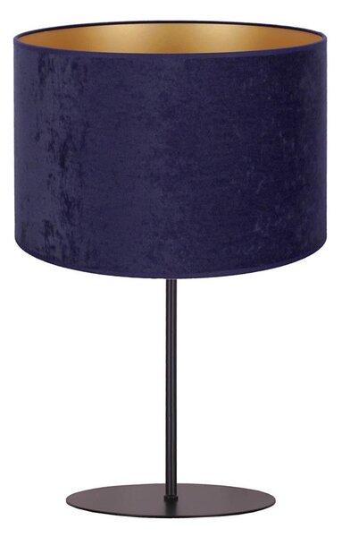 Duolla - Stolní lampa ROLLER 1xE14/15W/230V pr. 20 cm modrá/zlatá