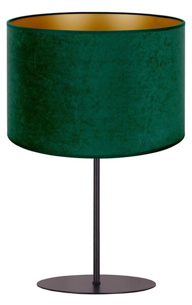 Duolla - Stolní lampa ROLLER 1xE14/15W/230V tmavě pr. 20 cm zelená/zlatá
