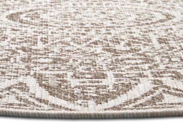 Oboustranný koberec Hanse Home Nora Lilja linen kruh