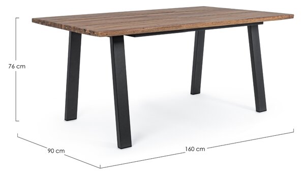 -25 % Dny MOMENTI– Bizzotto Zahradní jídelní stůl Oslo 160 x 90 cm