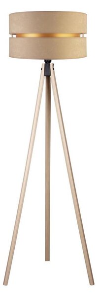 Duolla - Stojací lampa DUO 1xE27/60W/230V pr. 44 cm béžová