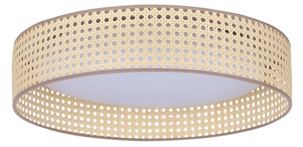 Duolla - LED Stropní svítidlo ROLLER LED/24W/230V pr. 45 cm ratan