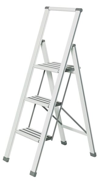 Bílé kovové schůdky 127 cm – Wenko