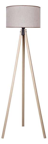 Duolla - Stojací lampa 1xE27/60W/230V pr. 44 cm béžová