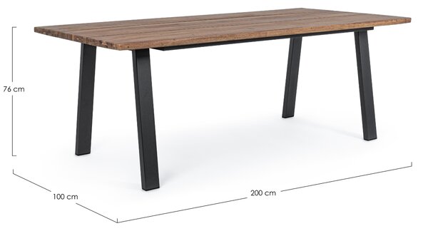 -25 % Dny MOMENTI– Bizzotto Zahradní jídelní stůl Oslo 200 x 100 cm