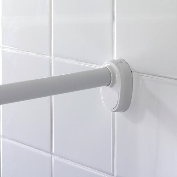 Univerzální rohová tyč na sprchový závěs Wenko Shower Curtain Rod
