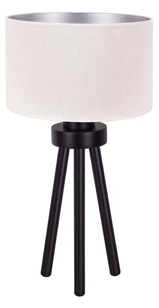 Duolla - Stolní lampa LYON 1xE27/15W/230V pr. 30 cm krémová