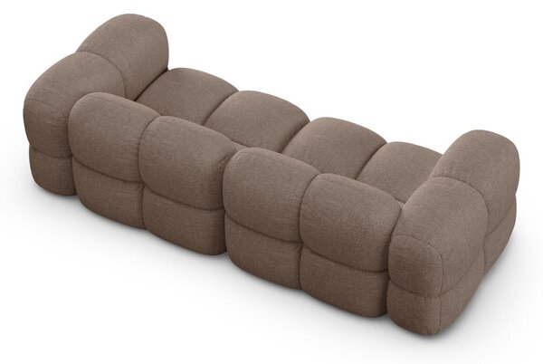 Hnědá pohovka 250 cm Loretto – Cosmopolitan Design