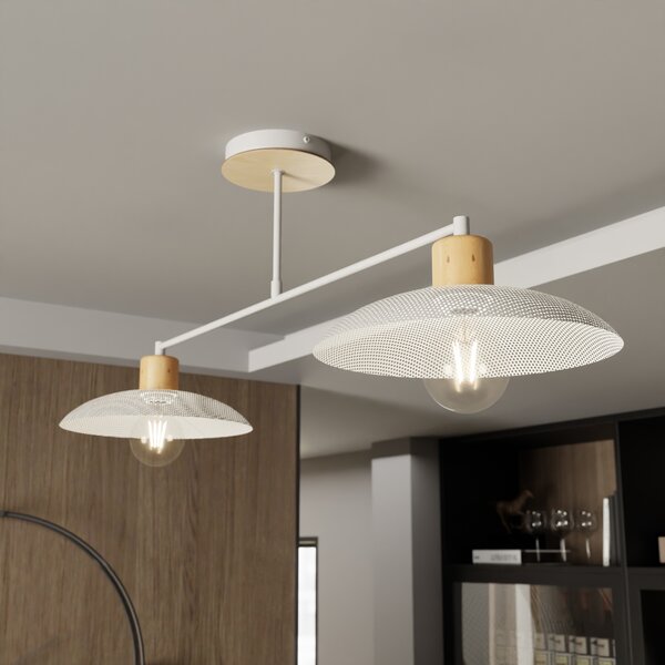 Emibig Kobe stropní světlo 2x15 W bílá 1319/2