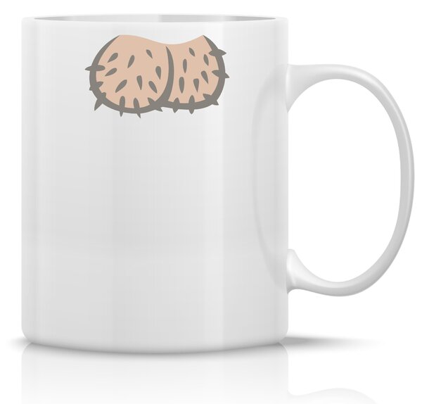KOULE - klasický bílý keramický hrníček 300 ml