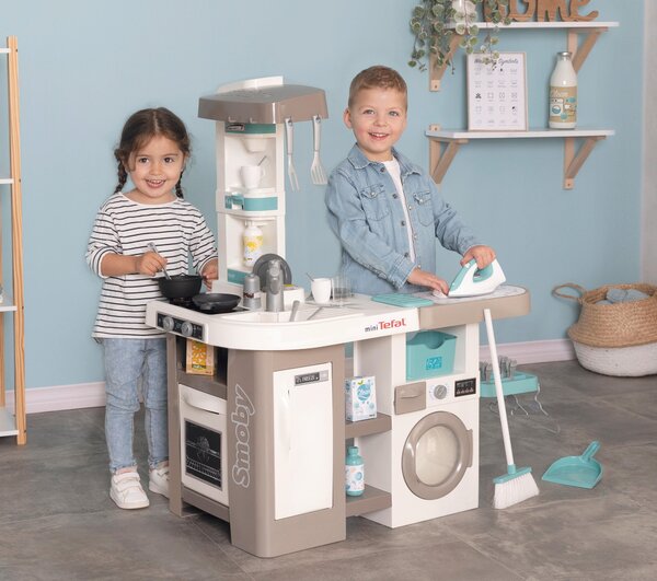 SMOBY 2v1 TEFAL STUDIO KUCHYNĚ Simba - Dětské kuchyňky a vybavení domácnosti