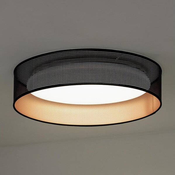 Duolla - LED Stropní svítidlo ROLLER LED/24W/230V pr. 45 cm černá/měděná