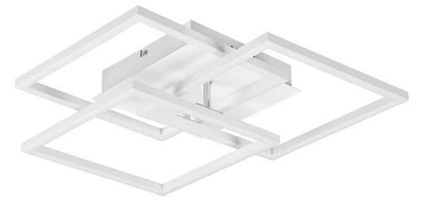 Trio Leuchten R62883131 MOBILE - Stropní LED svítidlo s dálkovým ovladačem, LED 28W, 2700 - 6000K, 39 x 42cm, bílá (Stropní lustr stmívatelný dálkovým ovladačem v bílé barvě)