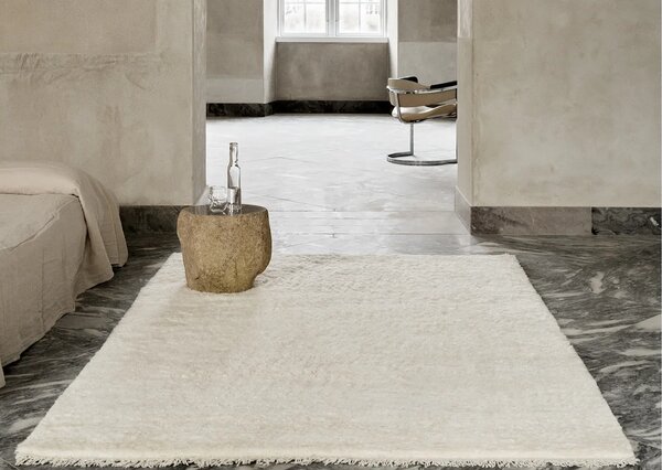 Linie Design Koberec Soft Savannah White, přírodně bílý Rozměr: 140x200 cm